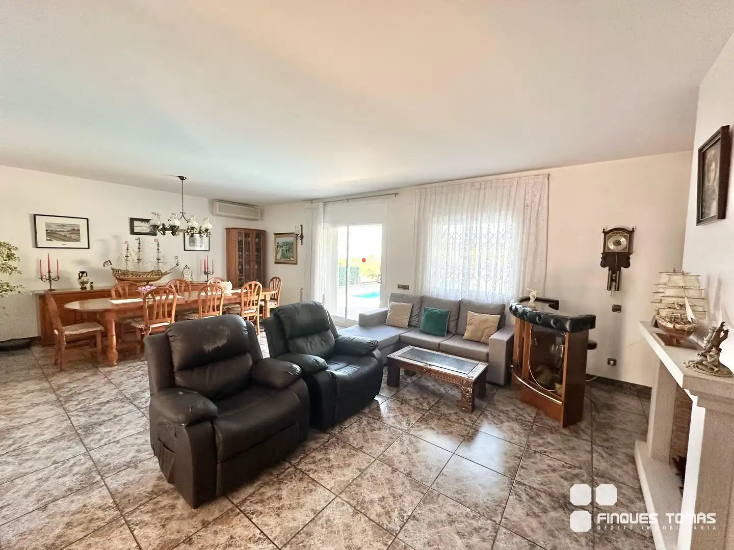 Living room of Houses for sale in Calafell  with Heating, Private garden and Terrace