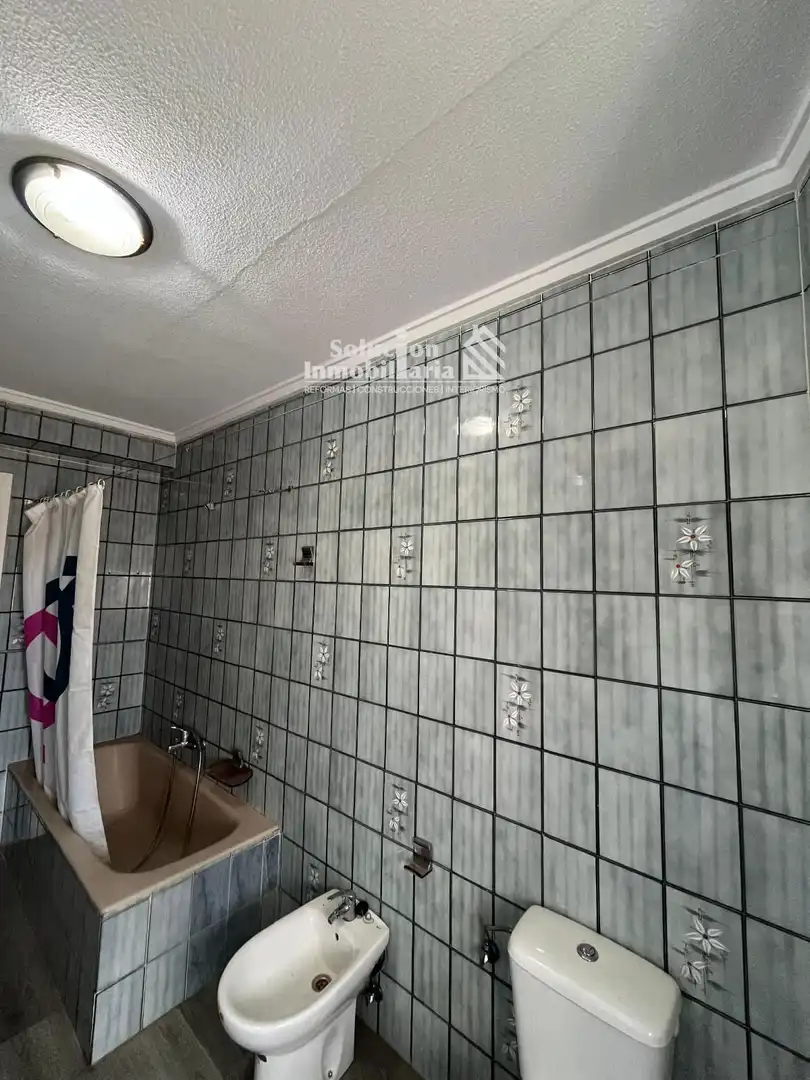 Exterior view of Flat for sale in Cantalapiedra  with Heating, Storage room and Furnished