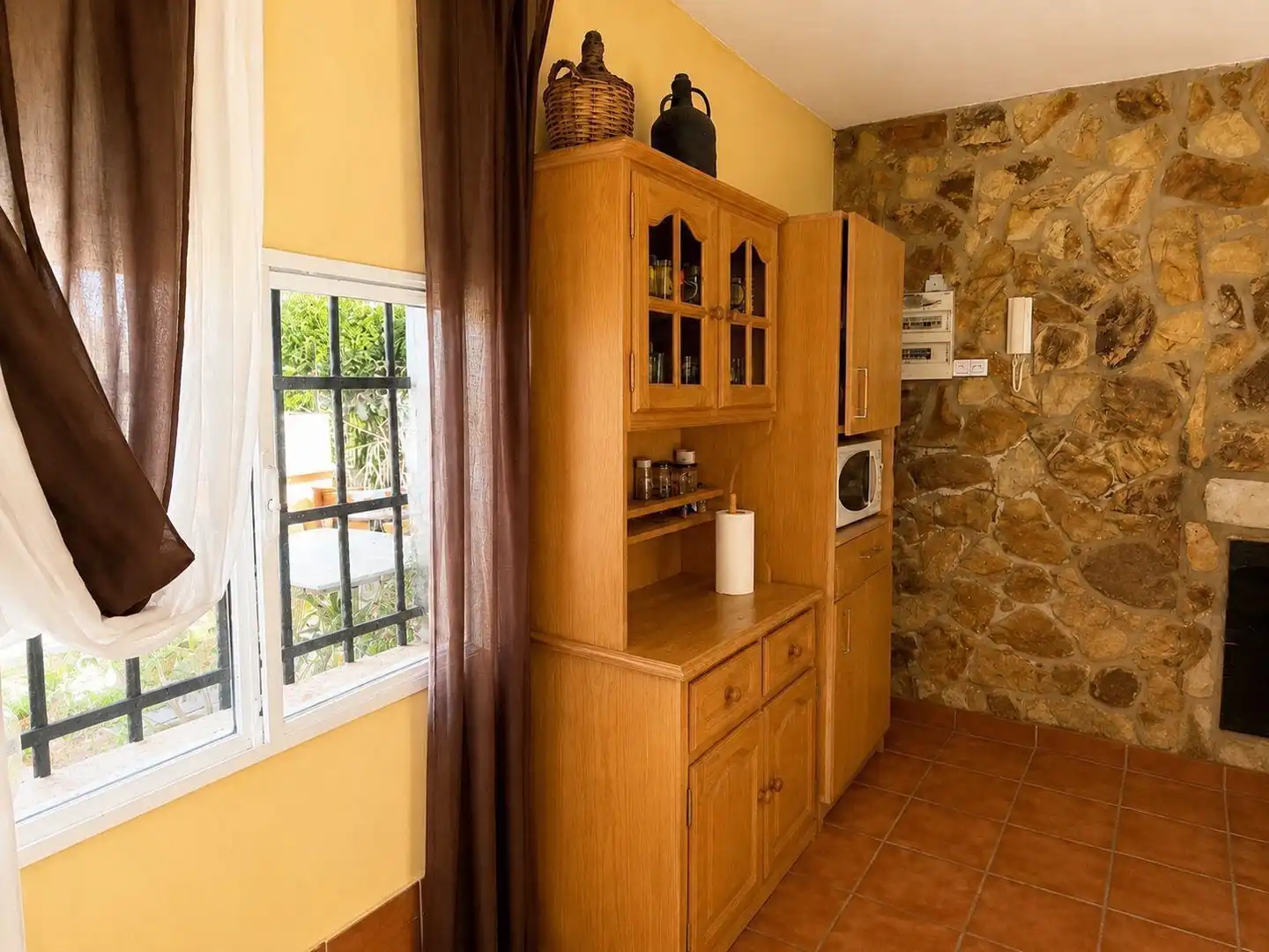 Cocina de Casa o chalet en venta en Puebla de la Calzada con Jardín privado y Piscina