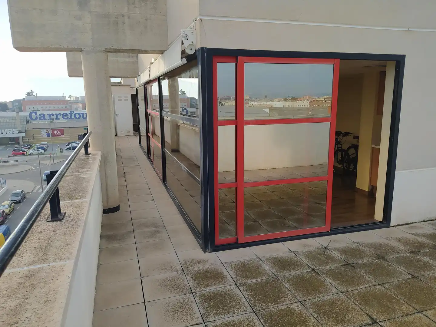 Vista exterior de Oficina en venta en Murcia con Aire acondicionado, Calefacción y Terraza