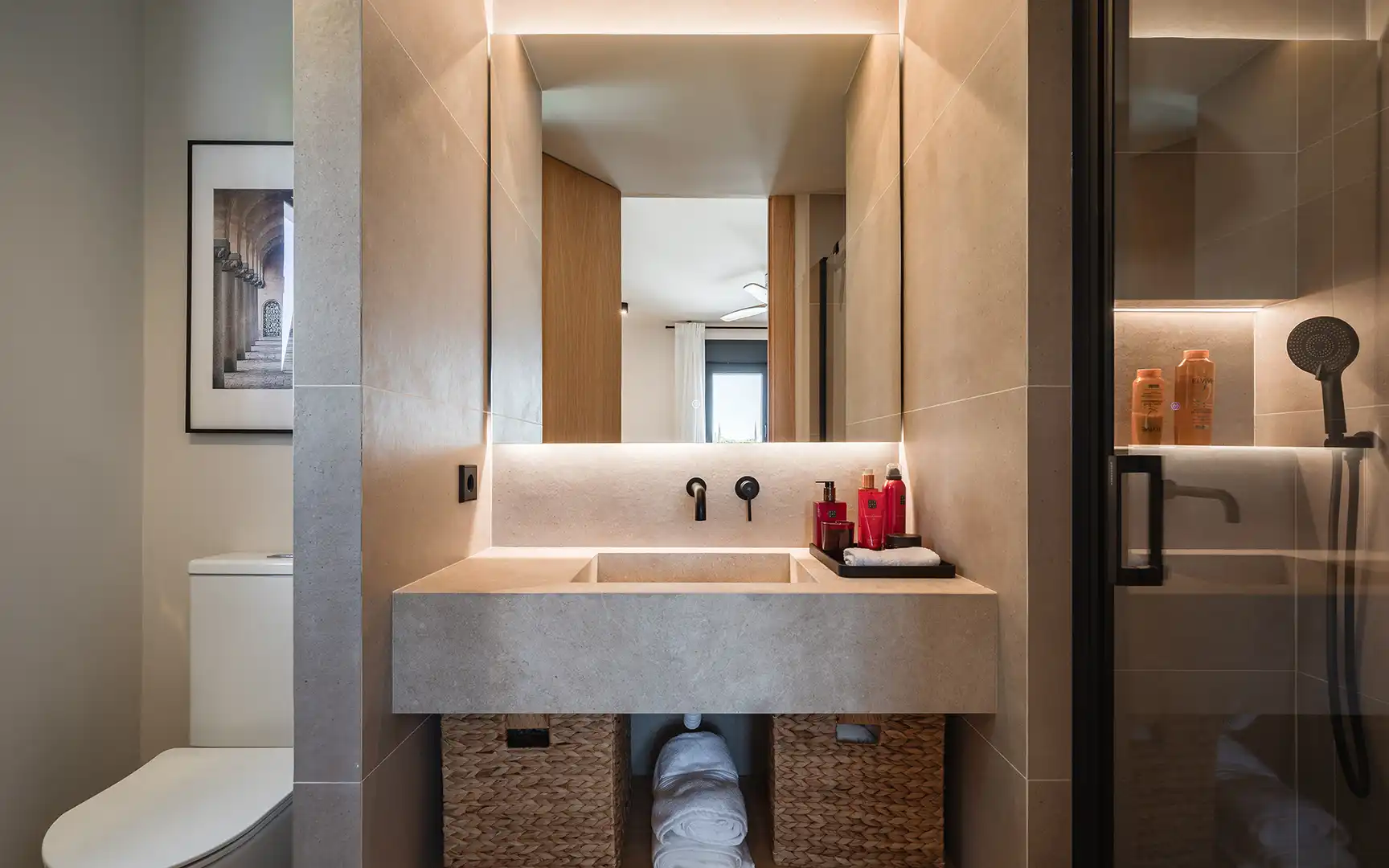 Baño de Casa o chalet en venta en Marbella con Aire acondicionado, Jardín privado y Terraza