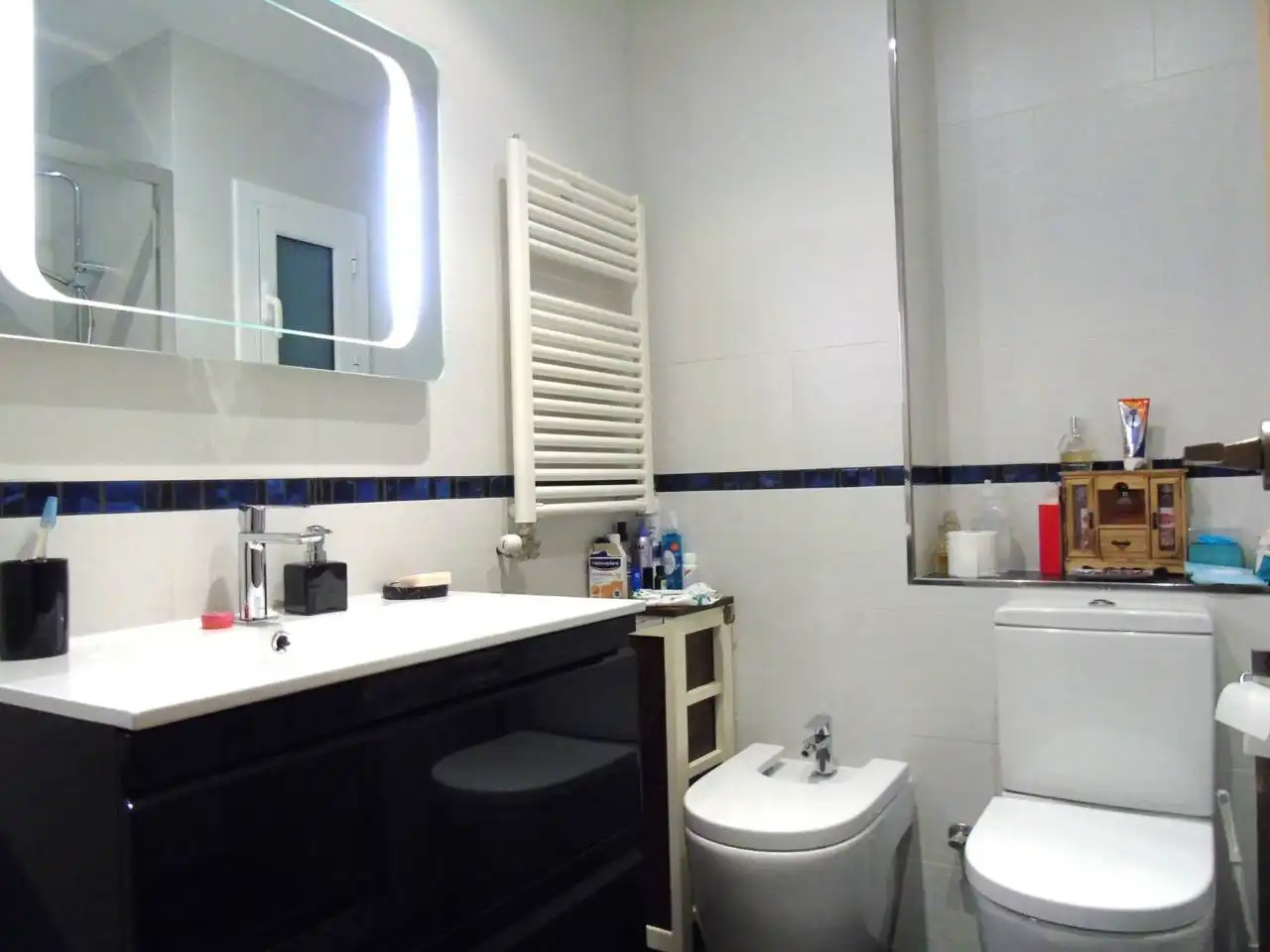 Bathroom of Flat for sale in Vic  with Heating, Terrace and Furnished