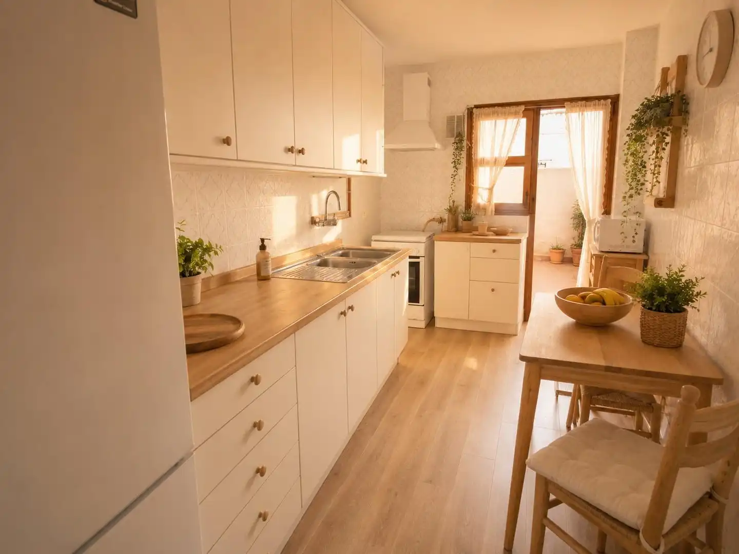 Cocina de Piso en venta en  Palma de Mallorca con Terraza y Balcón