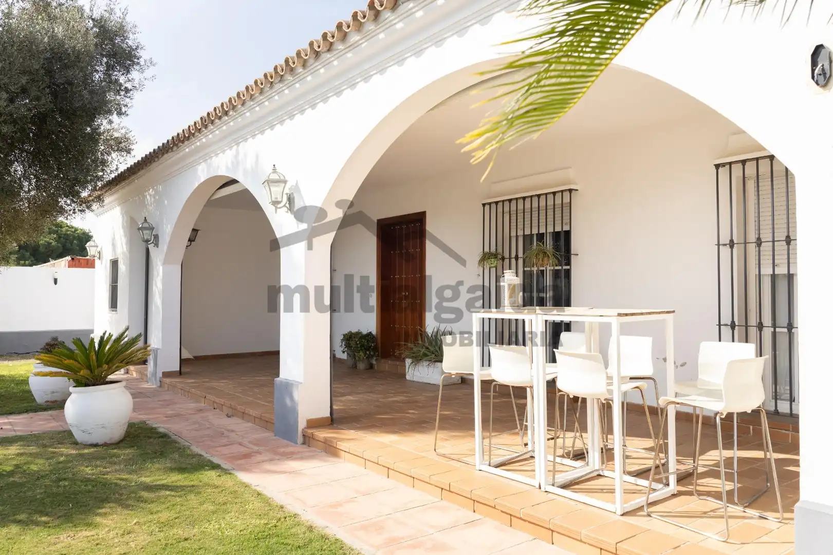 Terrassa de Casa o xalet en venda en Sanlúcar de Barrameda amb Jardí privat, Terrassa i Traster
