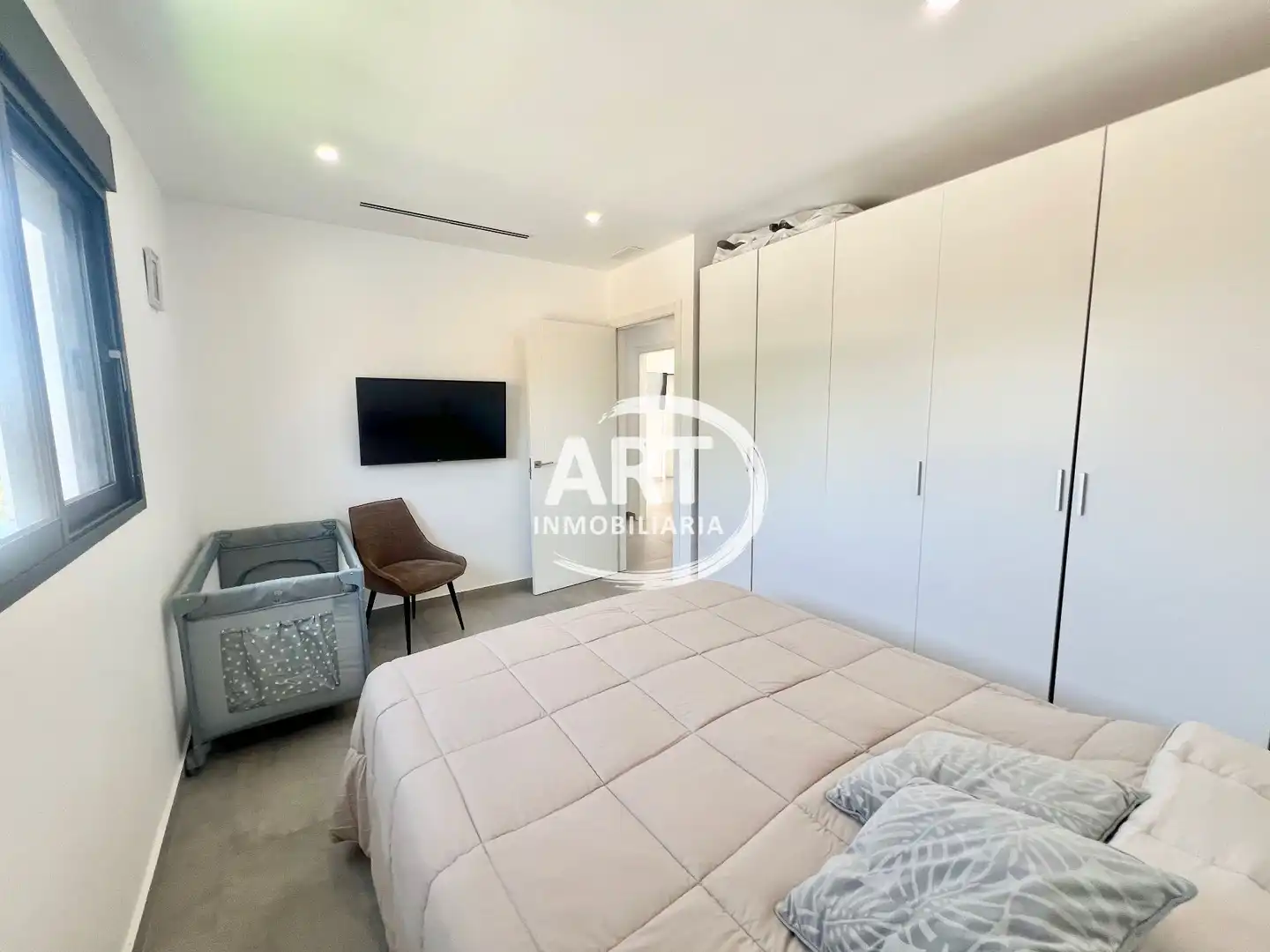 Bedroom of Houses for sale in San Antonio de Benagéber  with Air Conditioner, Heating and Private garden