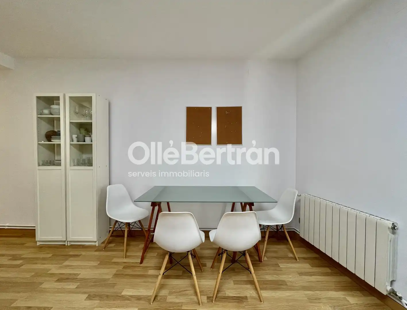 Dining room of Flat for sale in Barcelona  with Air Conditioner, Heating and Oven