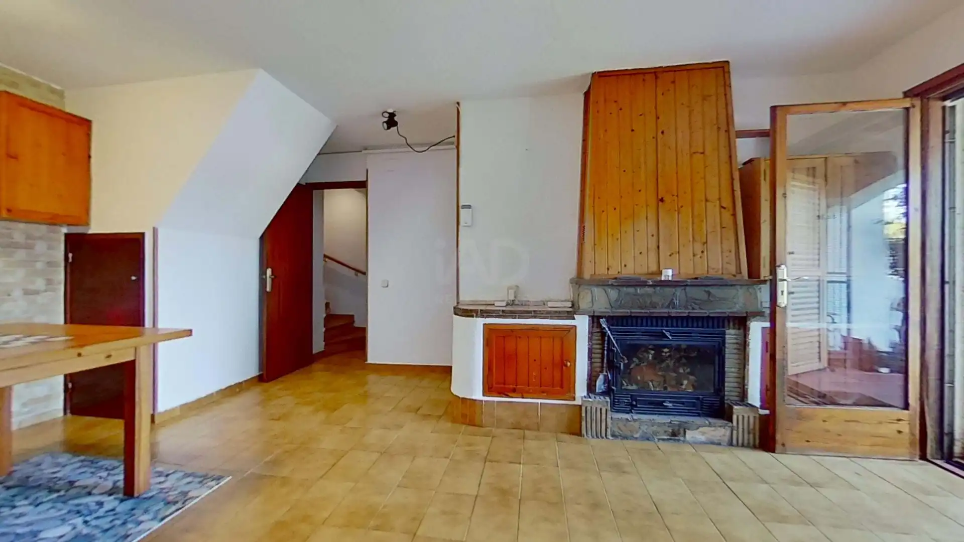 Living room of Detached homes for sale in Creixell  with Air Conditioner, Terrace and Swimming Pool