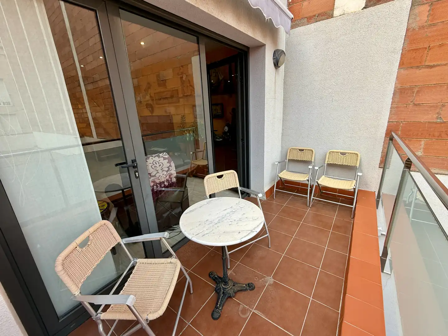 Terrassa de Casa adosada en venda en Barcelona amb Aire condicionat, Calefacció i Jardí privat