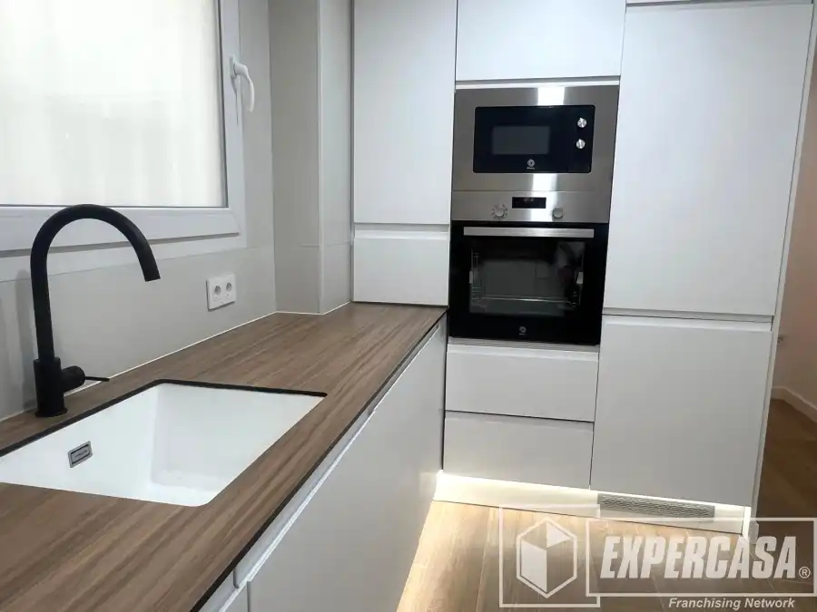 Cocina de Piso de alquiler en Catarroja con Aire acondicionado, Terraza y Amueblado
