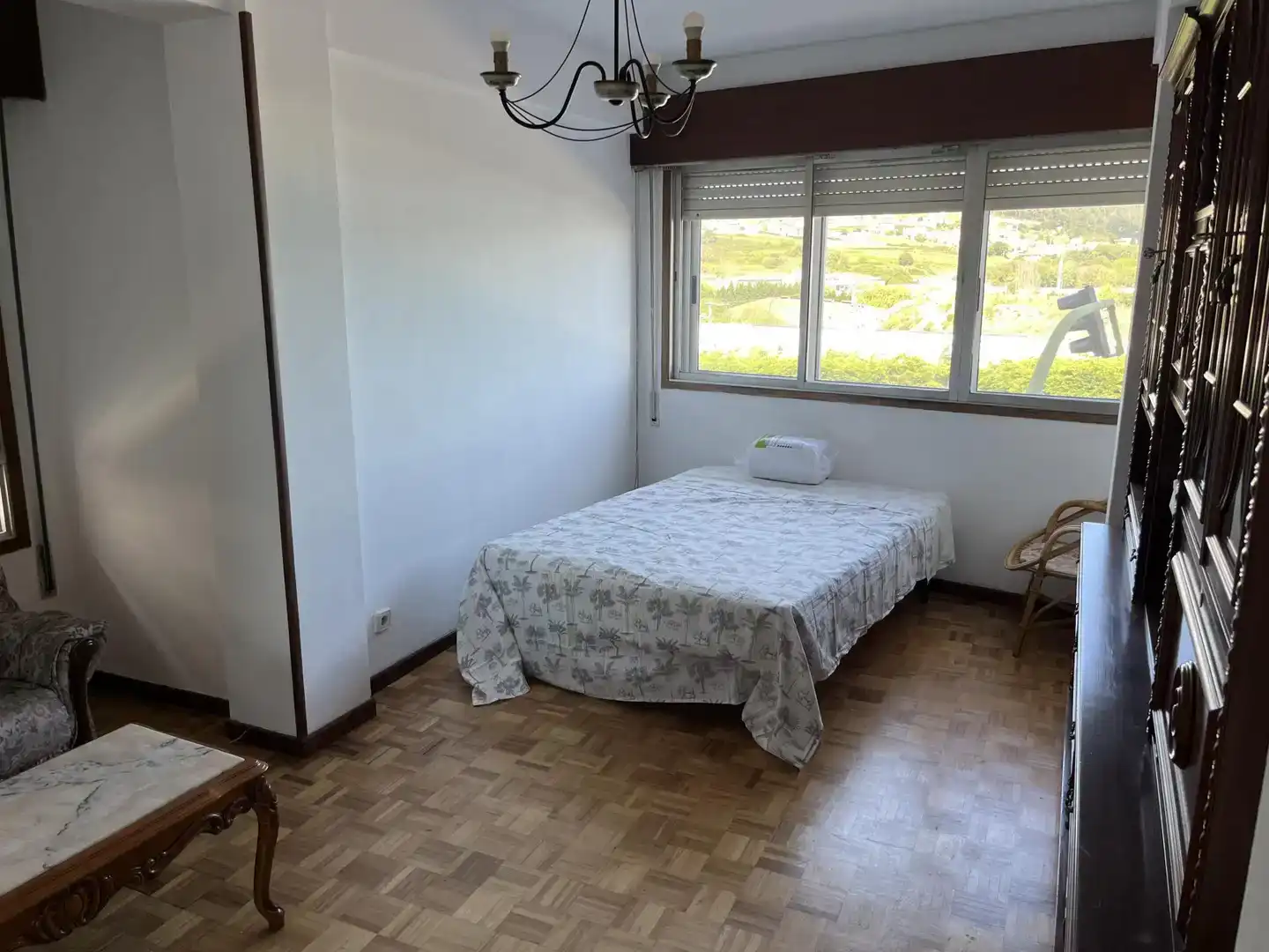 Bedroom of Flat for share in Cerceda  with Parquet flooring and Furnished
