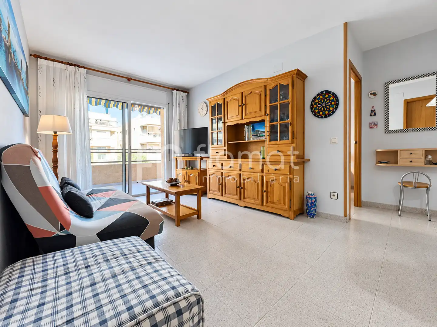 Sala de estar de Piso en venta en Els Pins