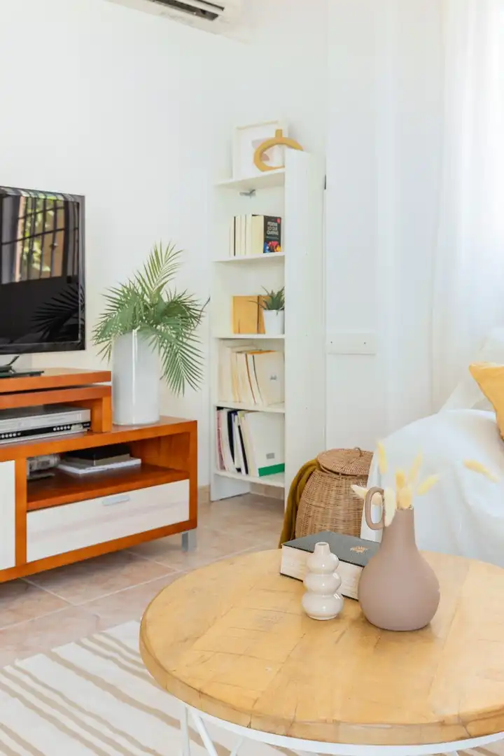 Sala d'estar de Casa adosada en venda en Cullera amb Aire condicionat, Calefacció i Terrassa