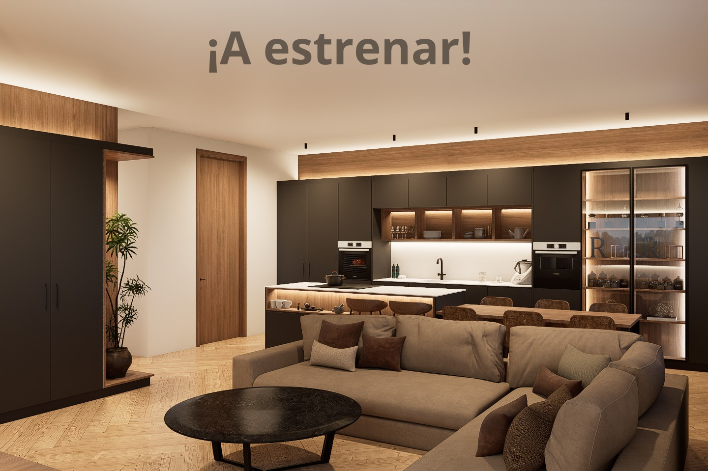 Sala de estar de Piso en venta en Oviedo  con Calefacción