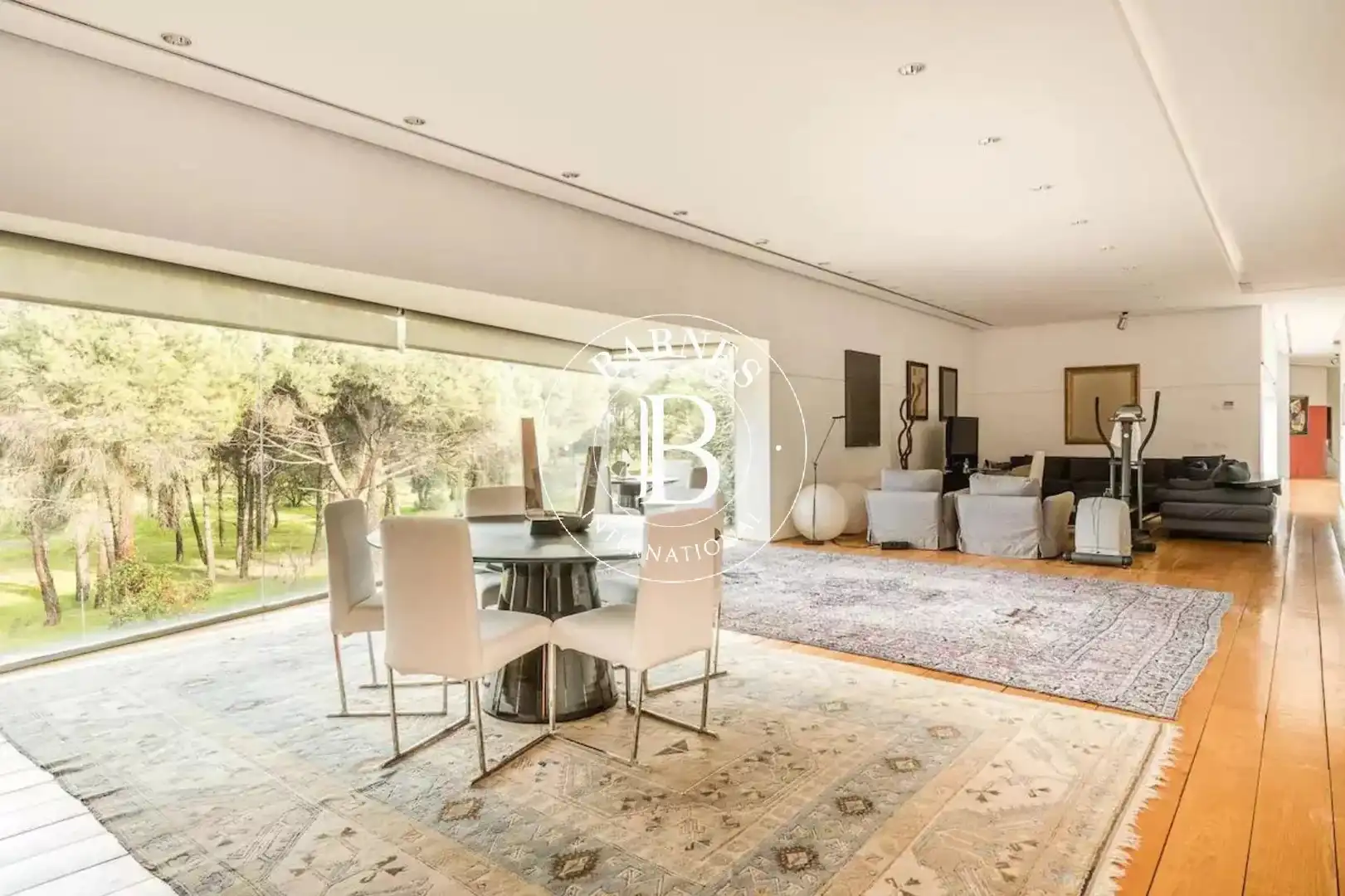 Sala de estar de Casa o chalet de alquiler en Pozuelo de Alarcón con Aire acondicionado, Calefacción y Jardín privado