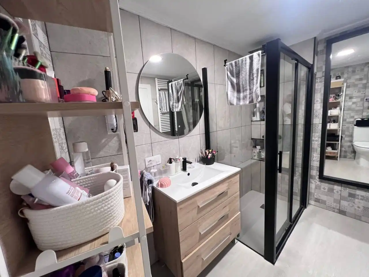 Badezimmer von Wohnungen zum Verkauf in Burriana / Borriana mit Klimaanlage, Heizung und Abstellraum