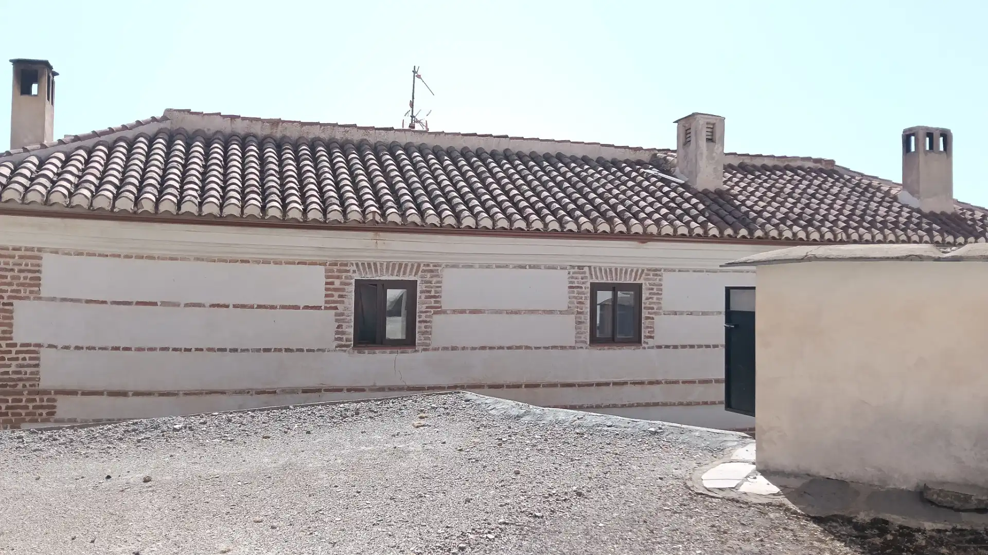 Außenansicht von Haus oder Chalet zum Verkauf in Alpujarra de la Sierra mit Terrasse