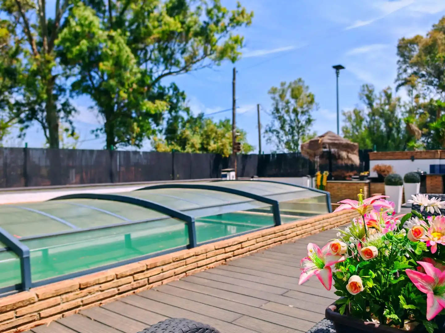 Swimming pool of Houses for sale in Chiclana de la Frontera  with Air Conditioner, Swimming Pool and Furnished