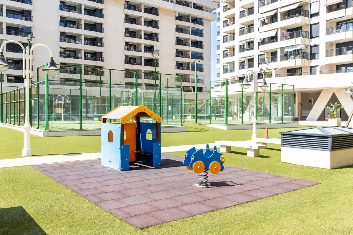 Terrasse von Wohnung zur Miete in Alboraya mit Klimaanlage, Heizung und Privatgarten