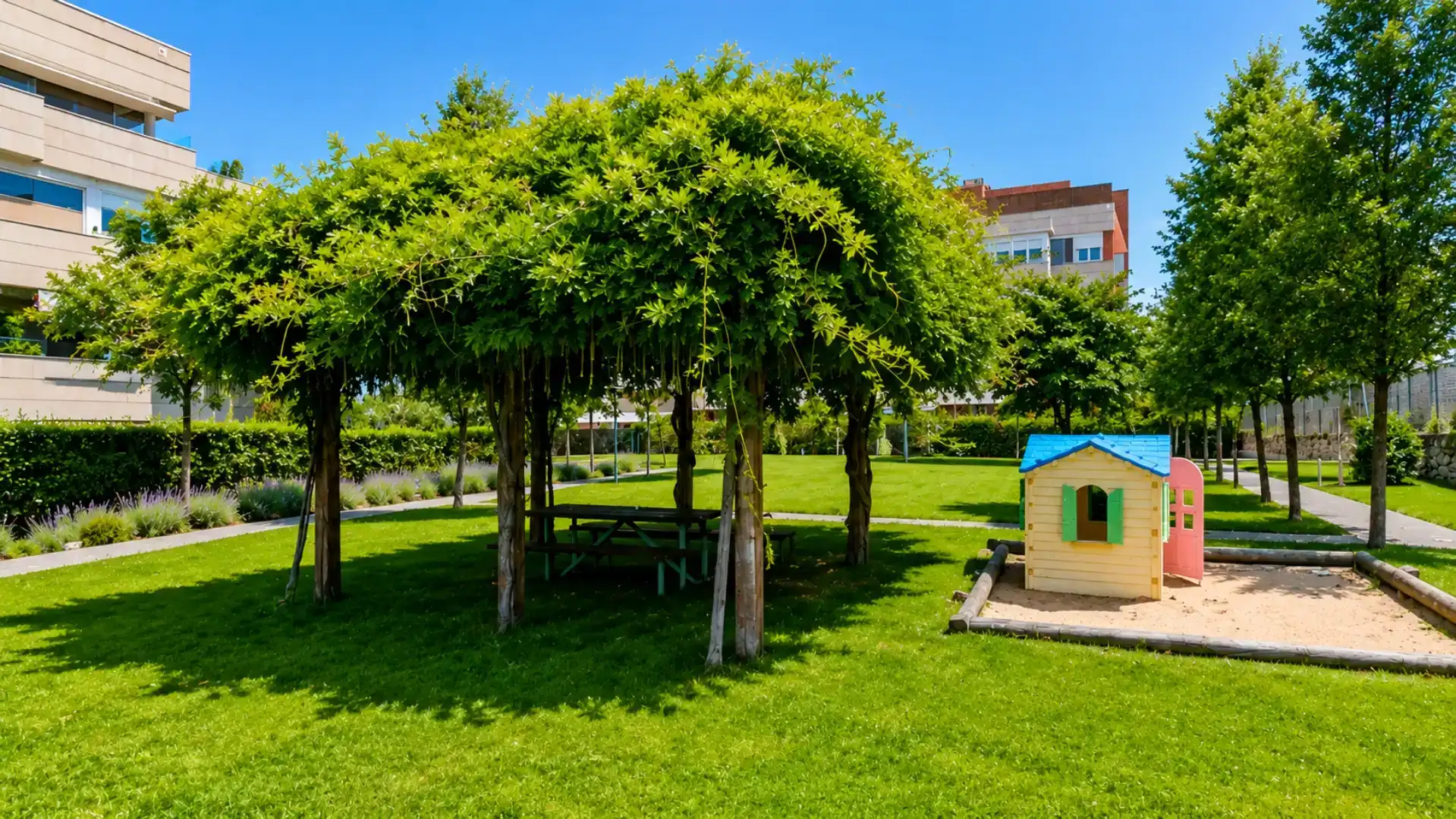 Jardí de Pis en venda en La Moraleja