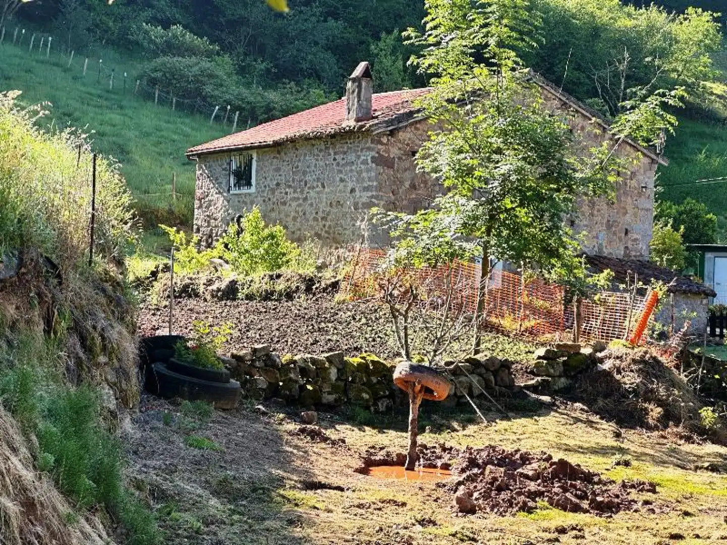Jardín de Casa o chalet en venta en Valdáliga con Jardín privado