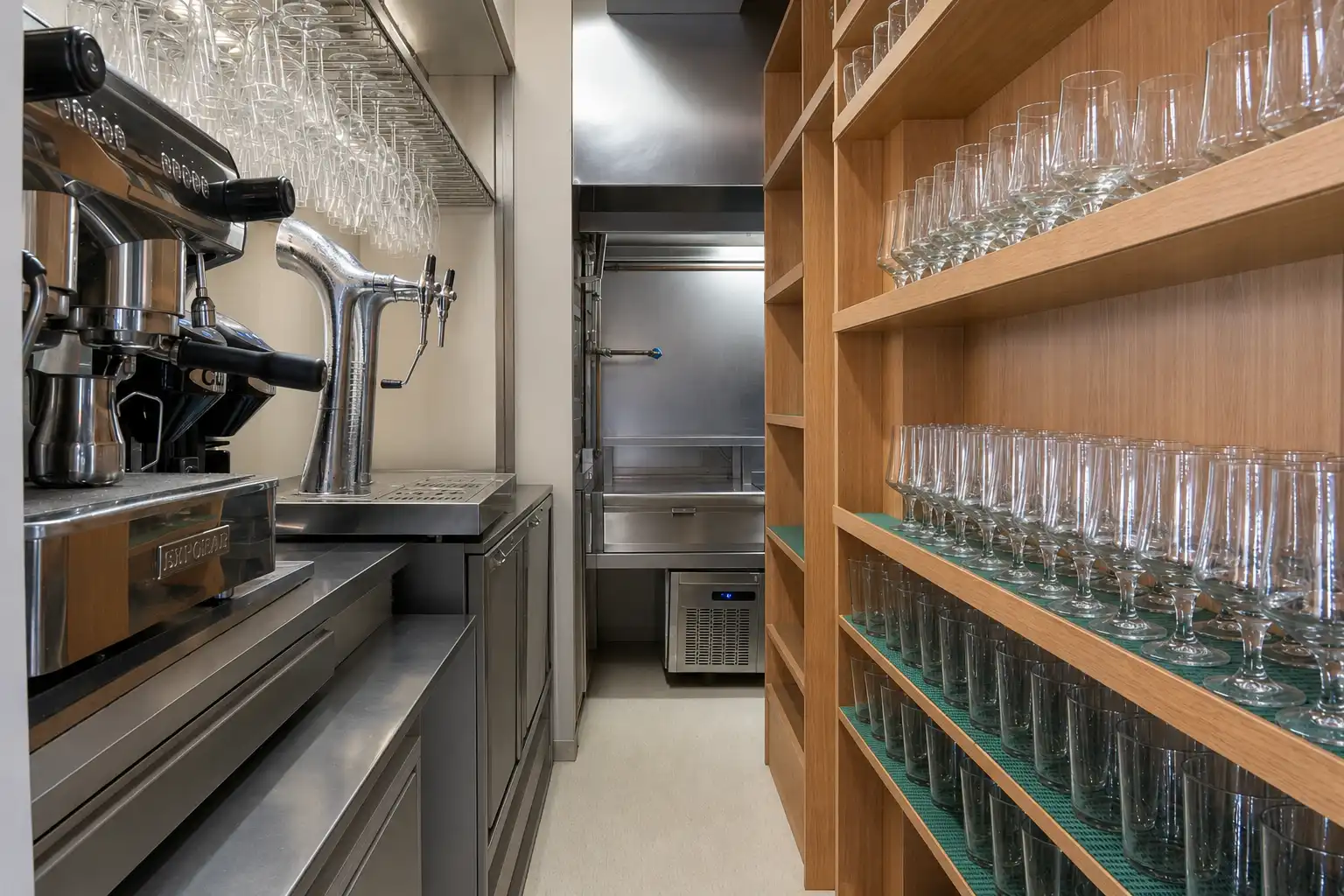 Cocina de Local en venta en A Coruña Capital  con Amueblado