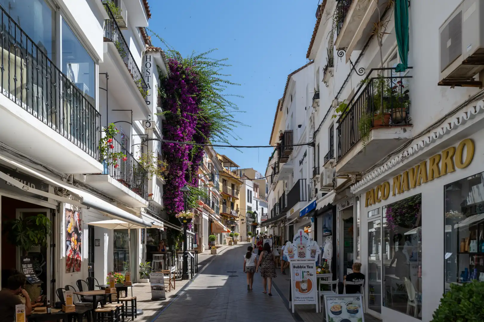 Exterior view of Apartments for sale in Marbella  with Air Conditioner, Terrace and Furnished