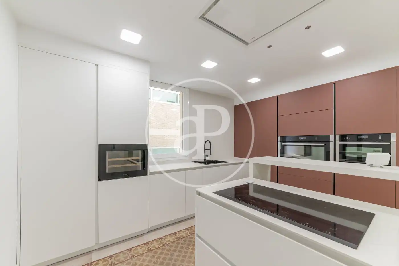 Cocina de Piso de alquiler en Madrid con Aire acondicionado, Calefacción y Terraza