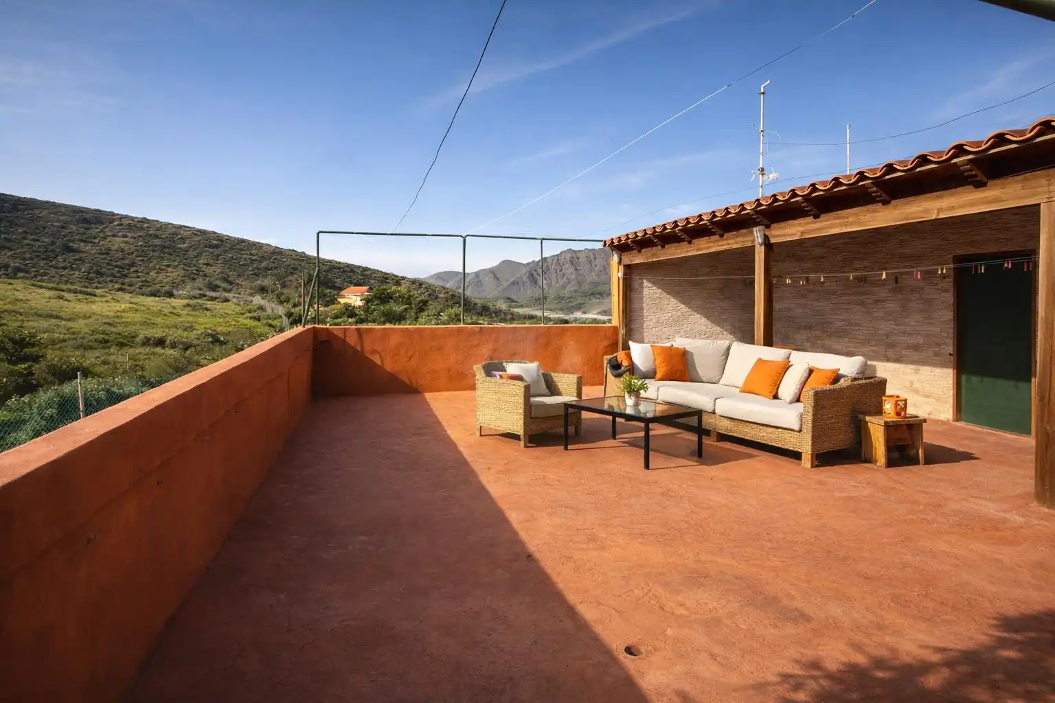 Terraza de Casa o chalet en venta en La Aldea de San Nicolás  con Amueblado, Horno y Lavadora