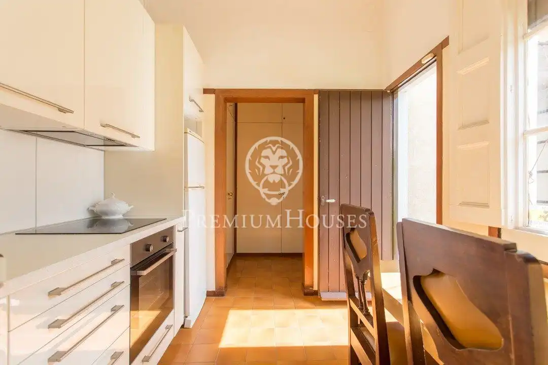 Cocina de Finca rústica en venta en Mataró con Balcón