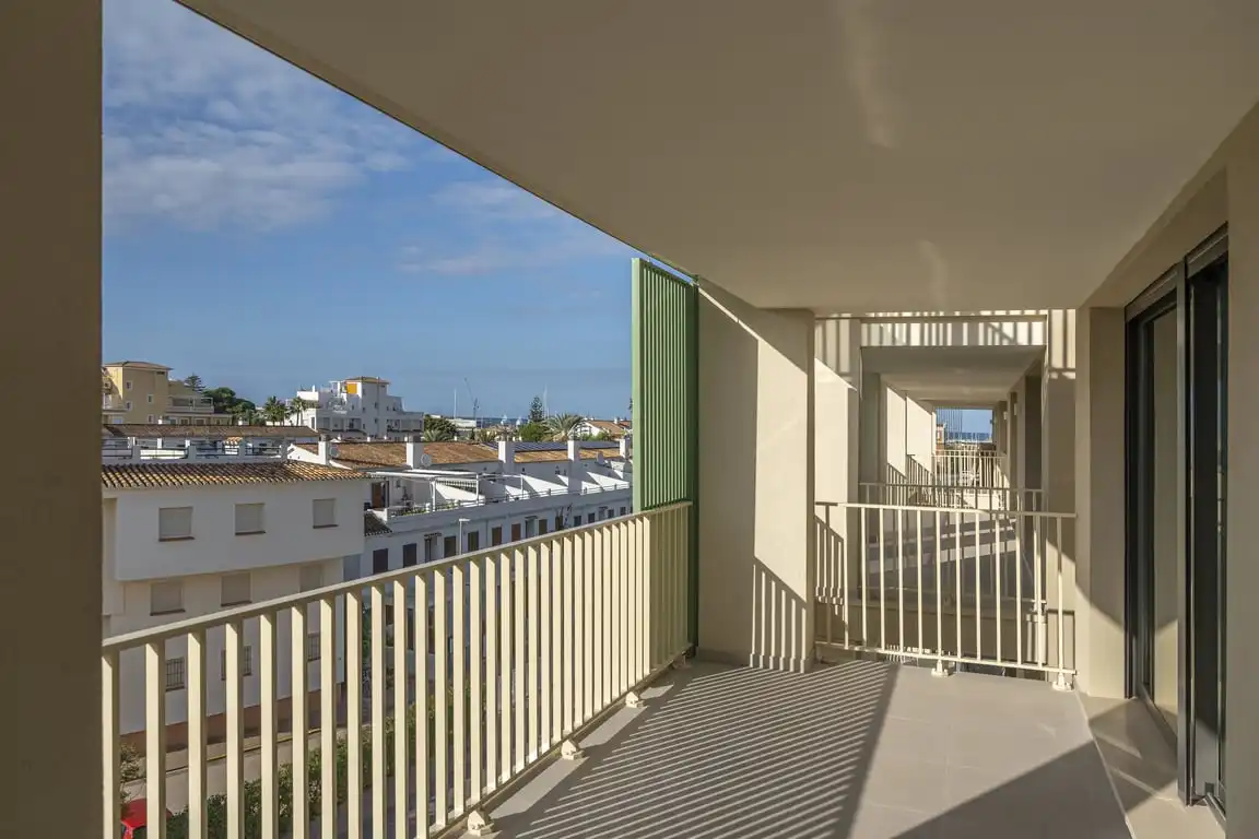 Terrace of Flat for sale in Dénia  with Private garden, Storage room and Community pool