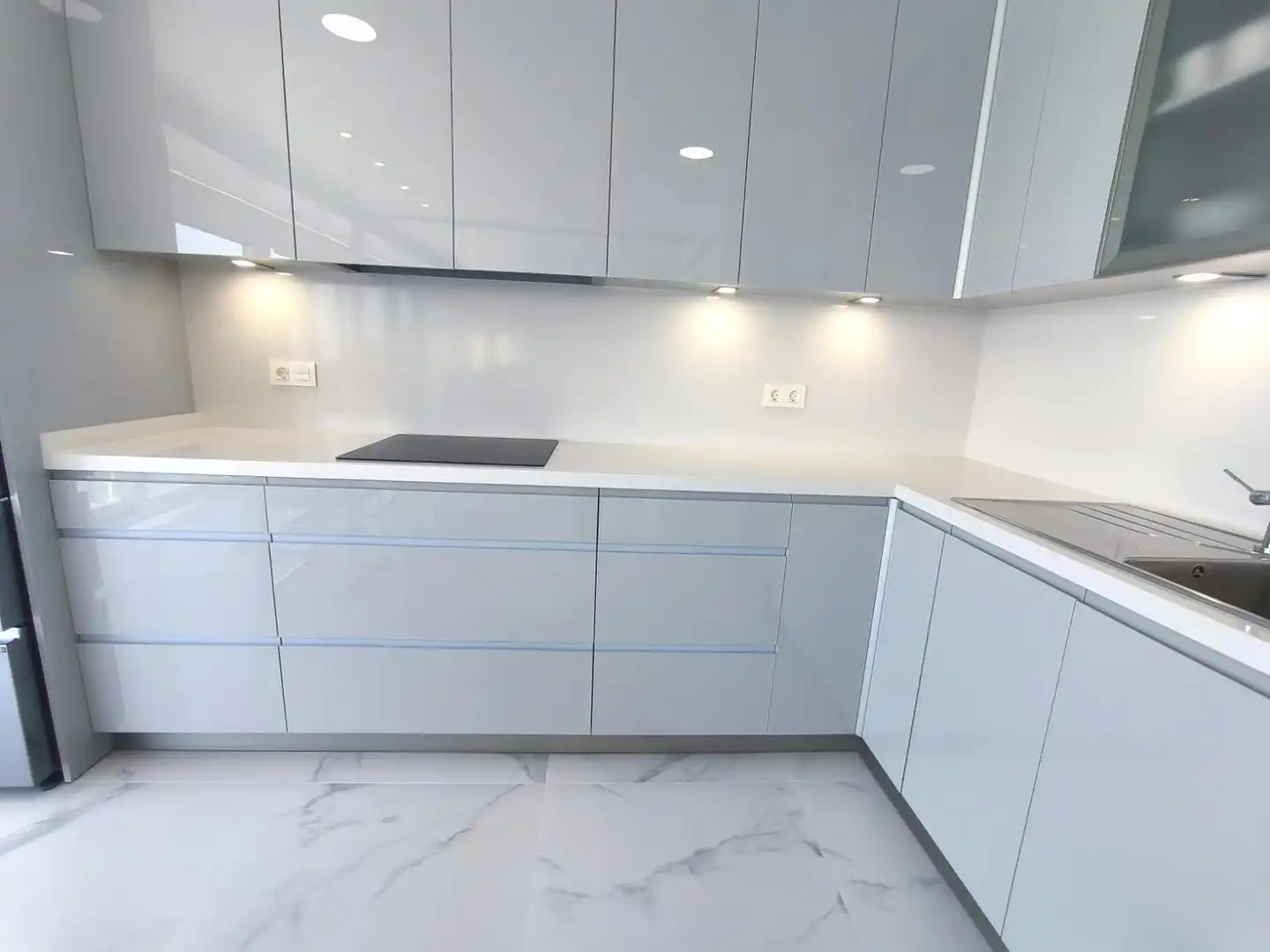 Kitchen of Flat for sale in Benidorm  with Air Conditioner, Heating and Furnished