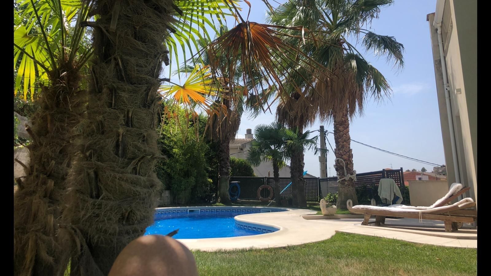 Piscina de Casa o xalet en venda en Òdena amb Jardí privat, Terrassa i Balcó