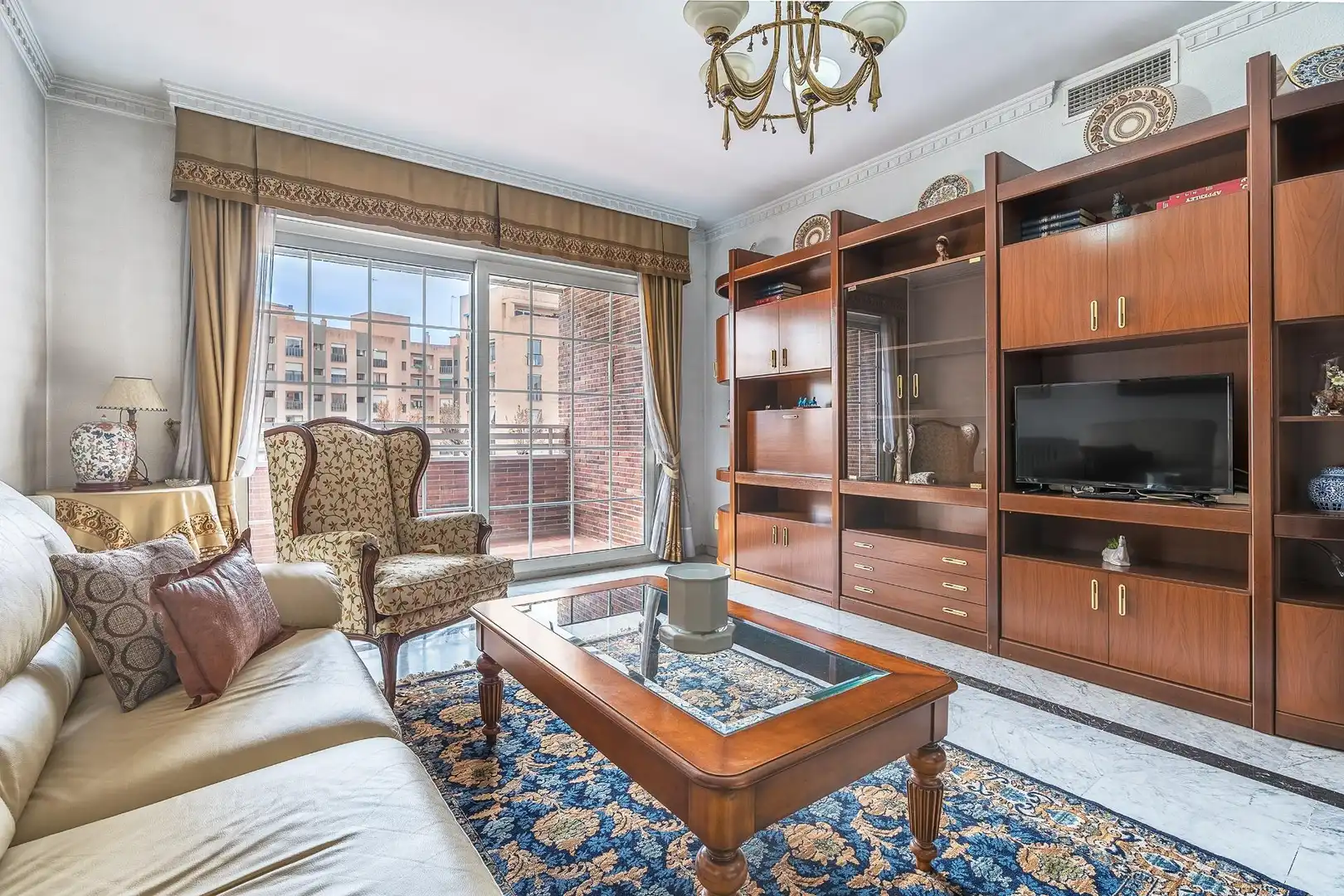 Wohnzimmer von Wohnung zum Verkauf in Granada mit Klimaanlage und Heizung