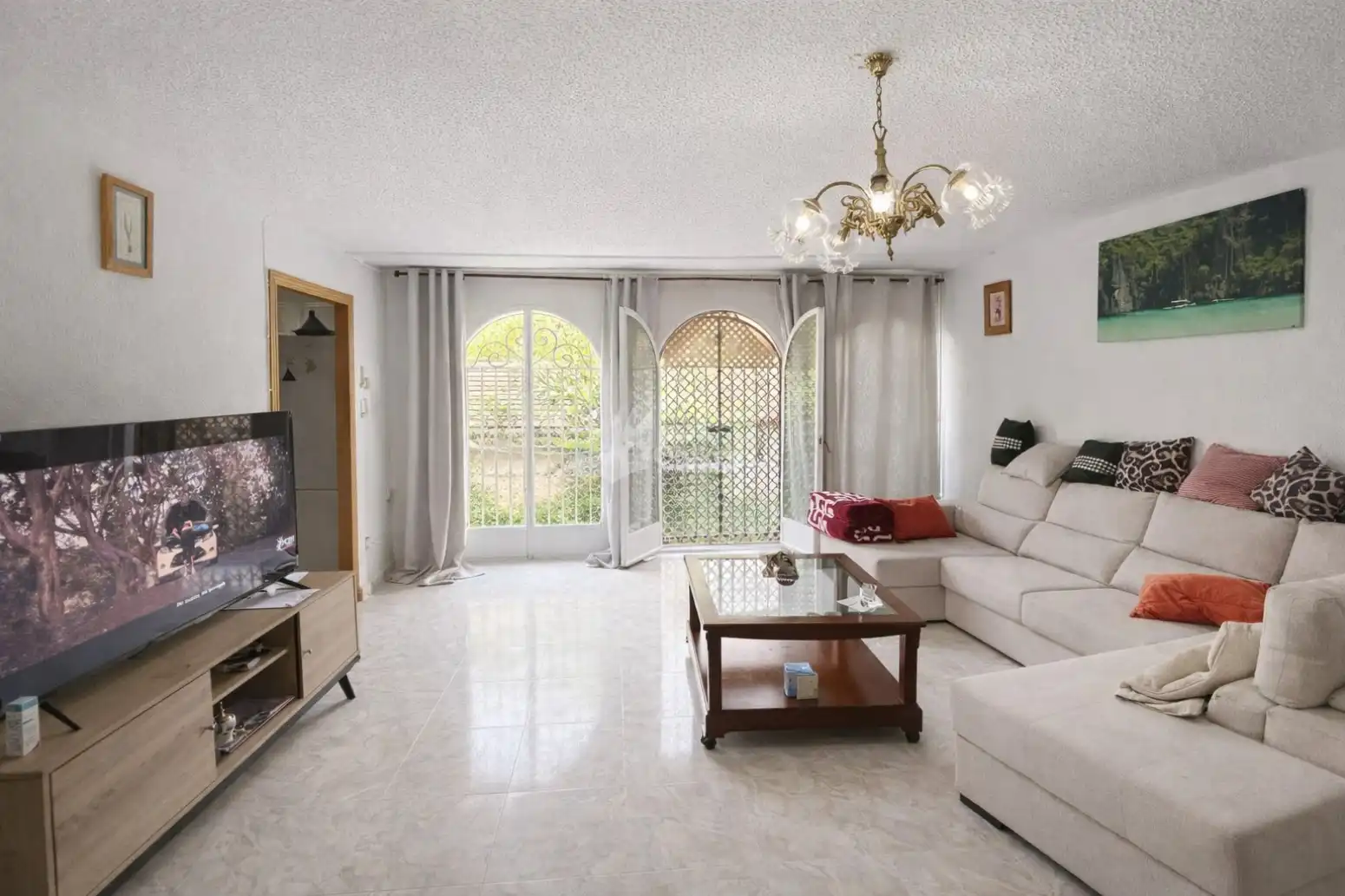 Sala de estar de Casa o chalet en venta en Daganzo de Arriba con Calefacción, Terraza y Trastero