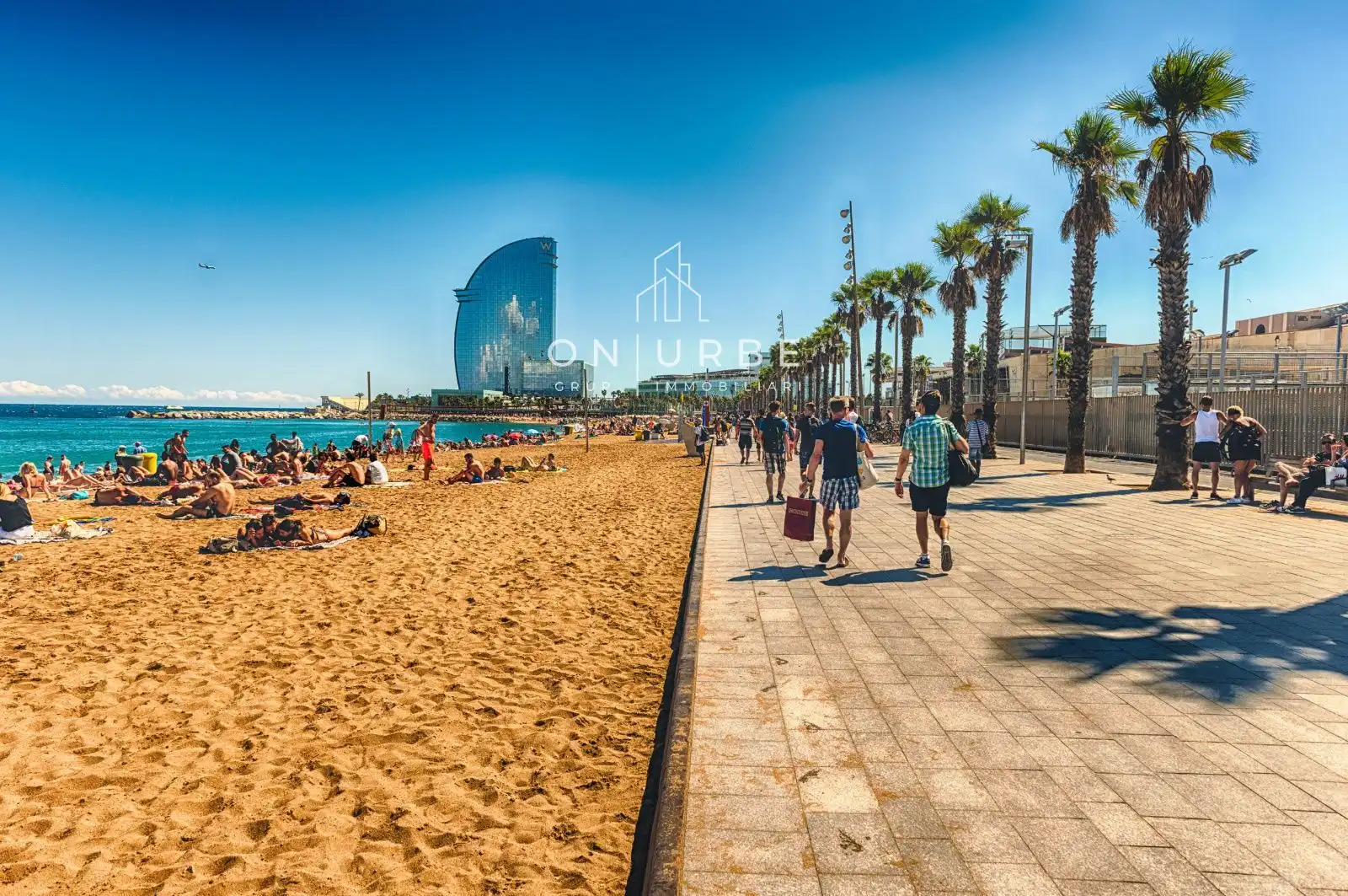 Vista exterior de Piso en venta en Barcelona con Aire acondicionado, Parquet y Terraza