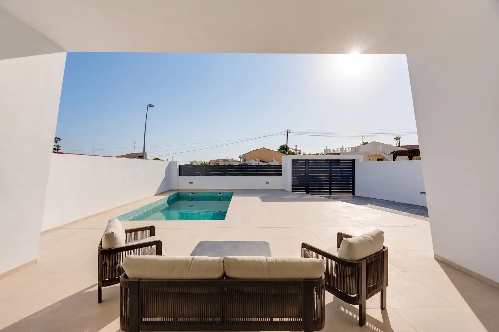 Terraza de Casa o chalet en venta en Los Balcones - Los Altos
