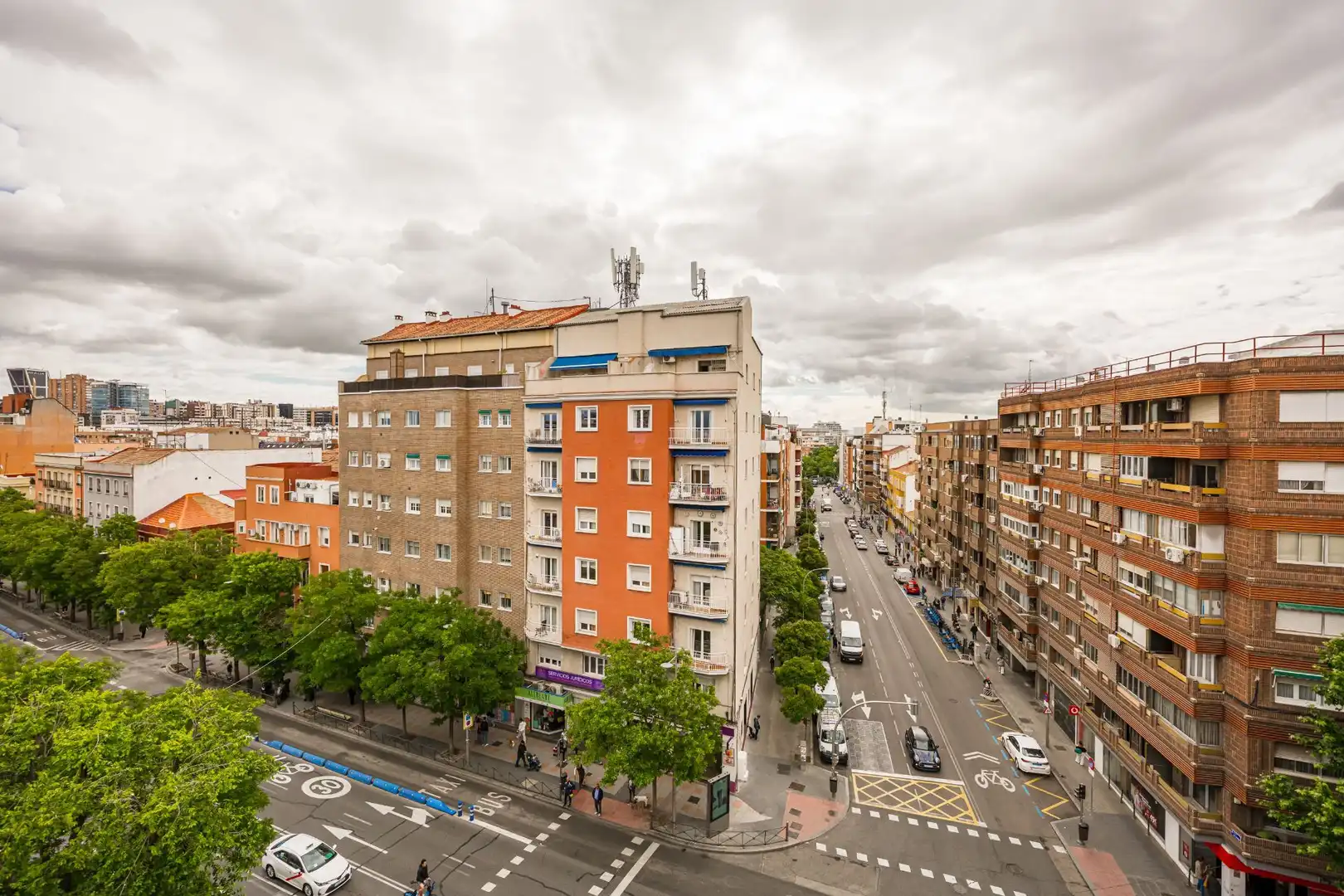 Vista exterior de Piso en venta en Madrid con Aire acondicionado, Calefacción y Terraza