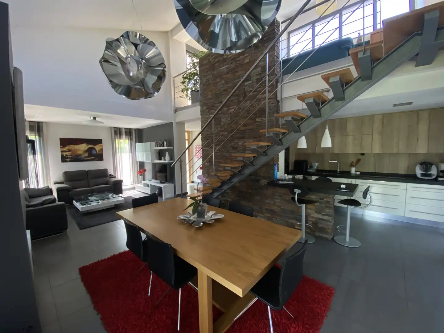 Dining room of Houses for sale in Arroyo de la Encomienda  with Air Conditioner, Heating and Private garden