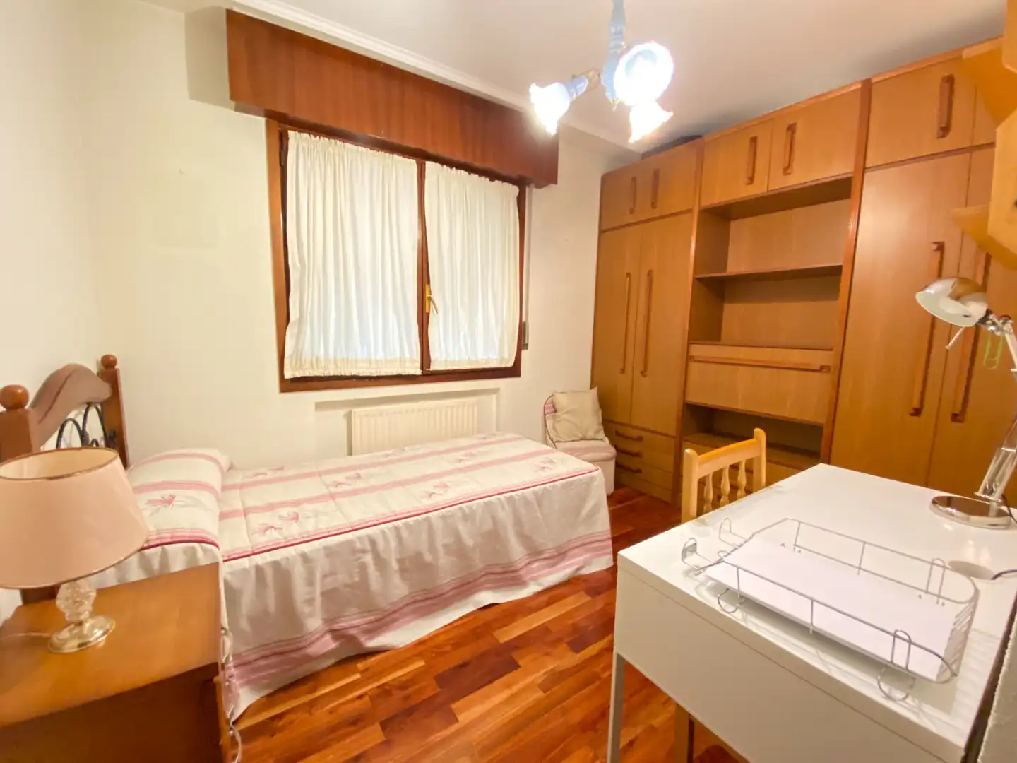 Bedroom of Flat for rent in Bilbao   with Heating, Terrace and Furnished