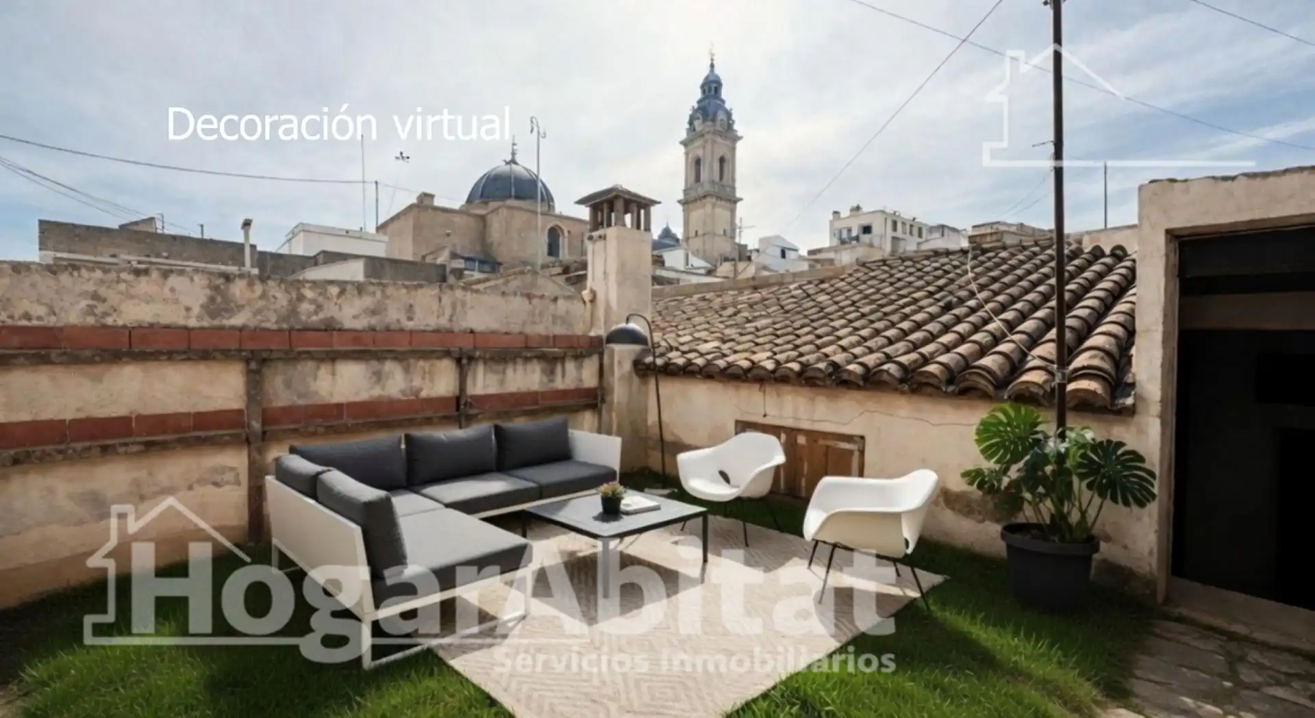 Terrace of Houses for sale in Oliva  with Terrace, Storage room and Balcony