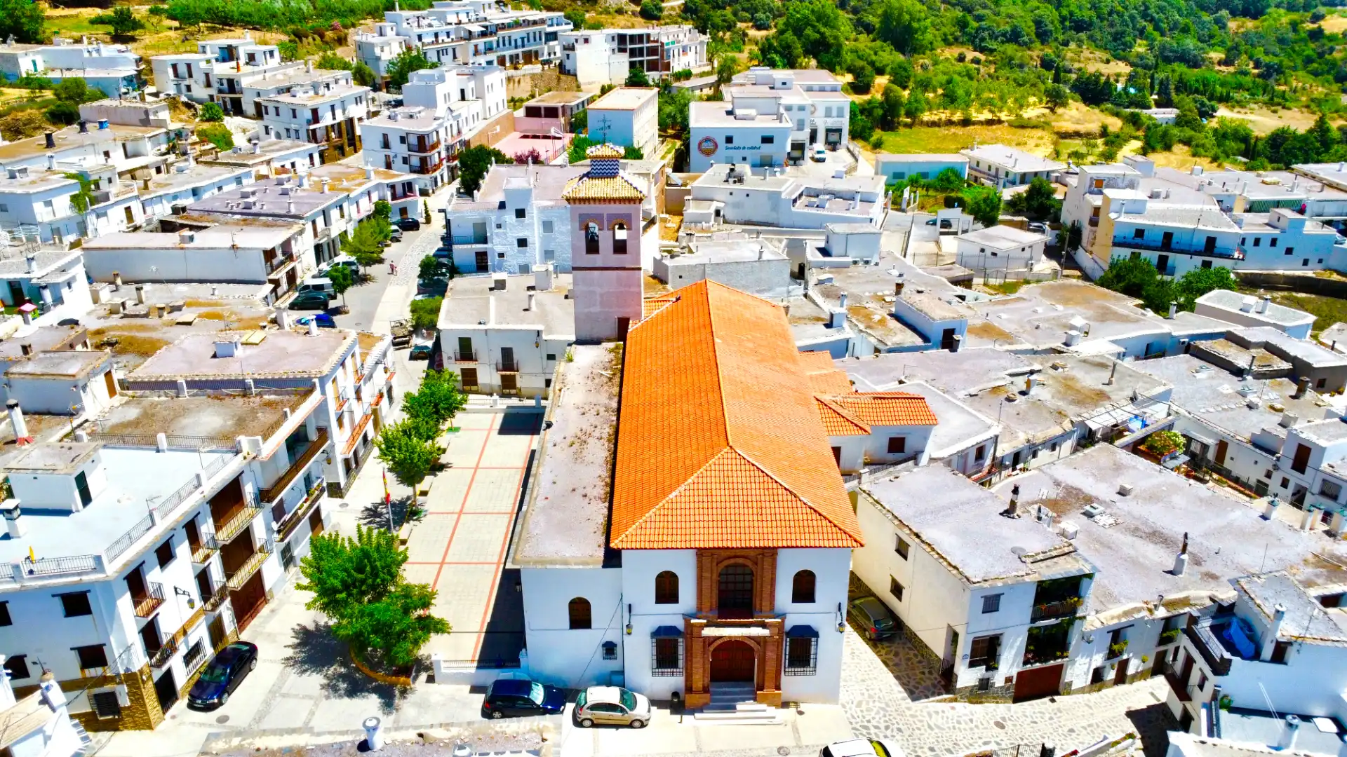 Vista exterior de Casa o xalet en venda en Pórtugos amb Calefacció, Terrassa i Traster