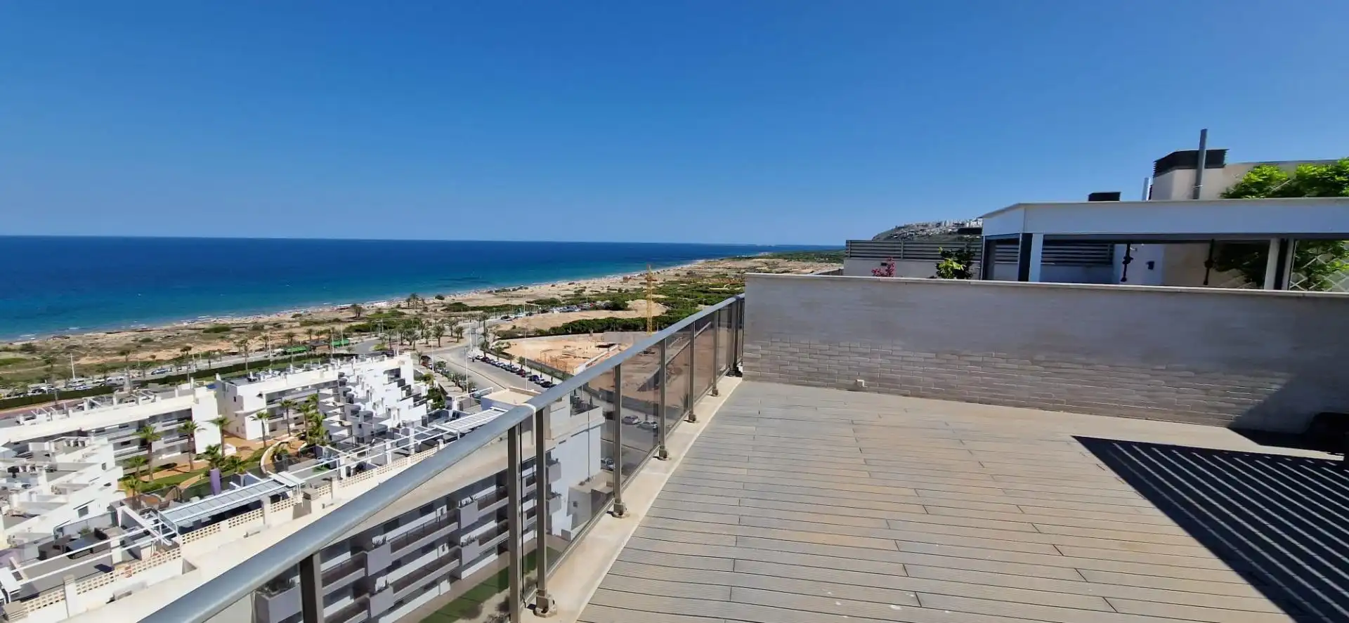 Terraza de Ático de alquiler en Elche / Elx con Aire acondicionado, Terraza y Amueblado