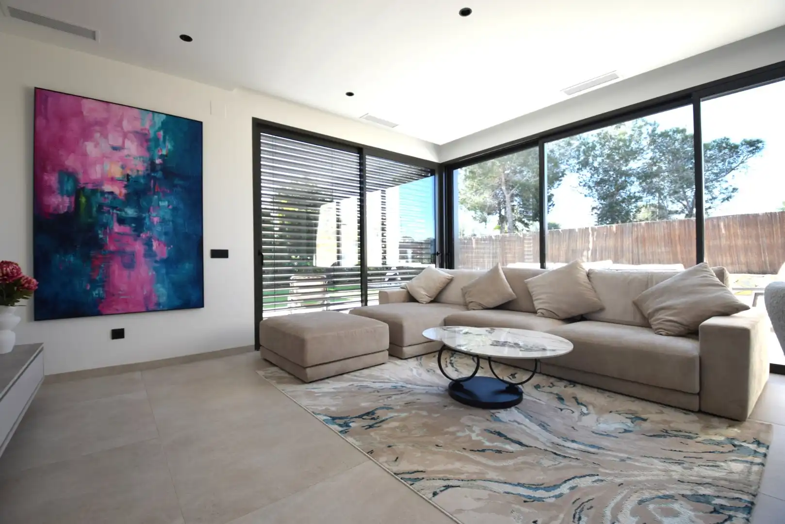 Sala de estar de Casa o chalet en venta en Orihuela con Aire acondicionado, Calefacción y Jardín privado
