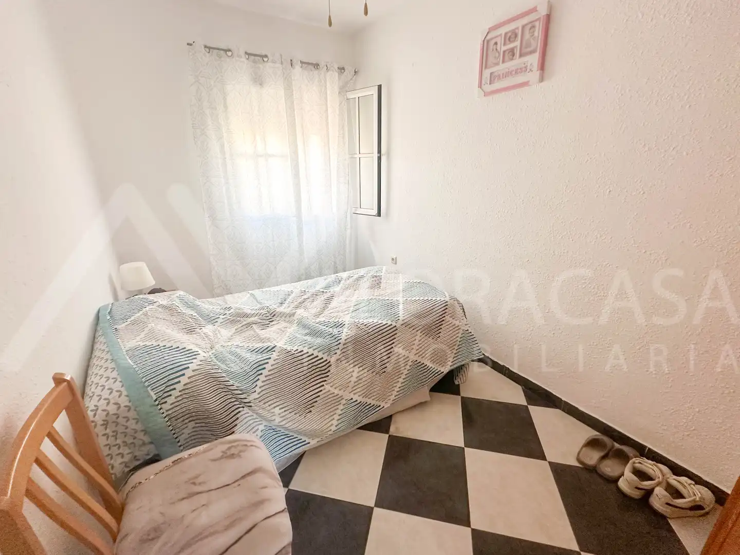 Bedroom of Flat for sale in Málaga