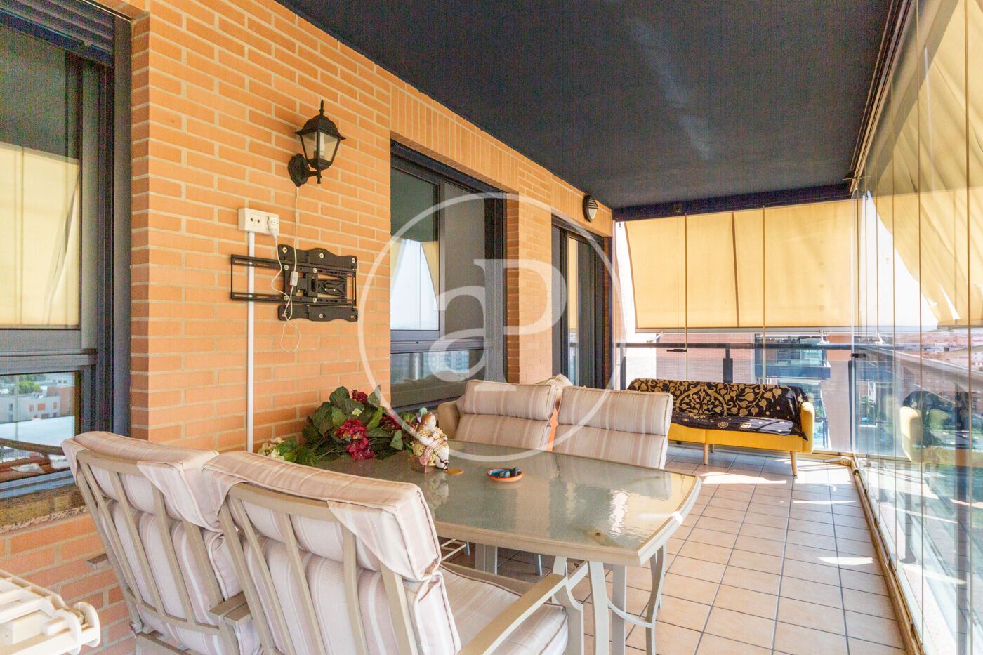 Terrasse von Wohnung miete in Mislata mit Klimaanlage, Heizung und Privatgarten