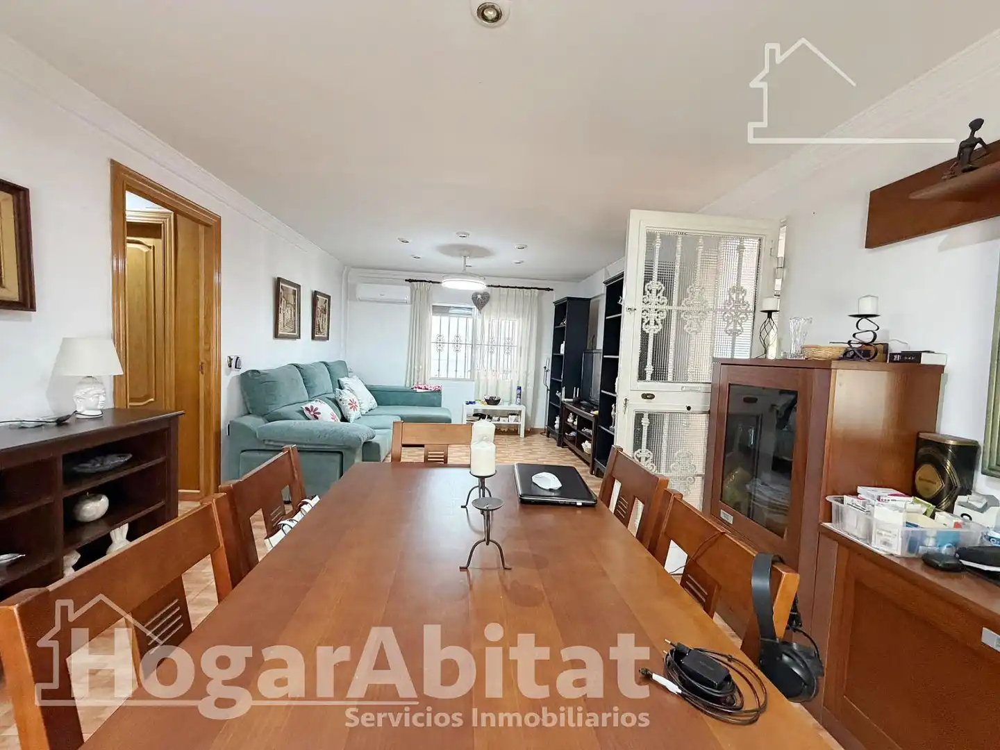 Sala de estar de Casa o chalet en venta en Vilamarxant con Aire acondicionado, Jardín privado y Terraza