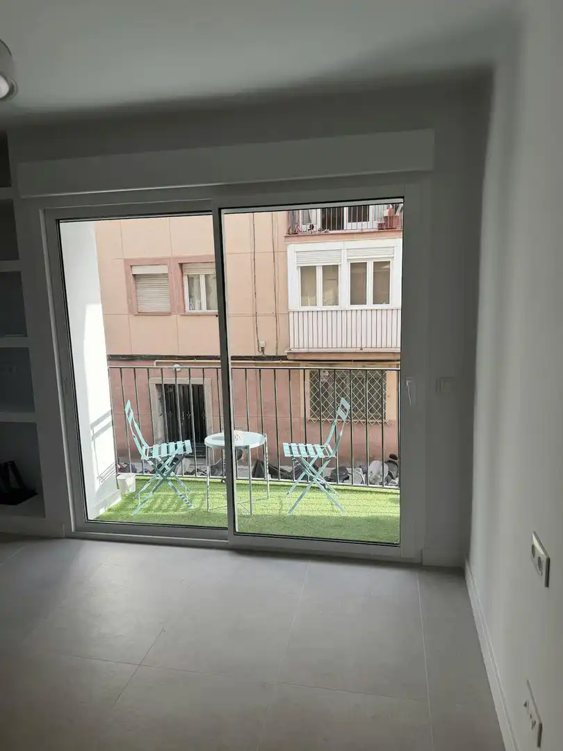 Terraza de Piso de alquiler en Madrid con Aire acondicionado, Calefacción y Amueblado