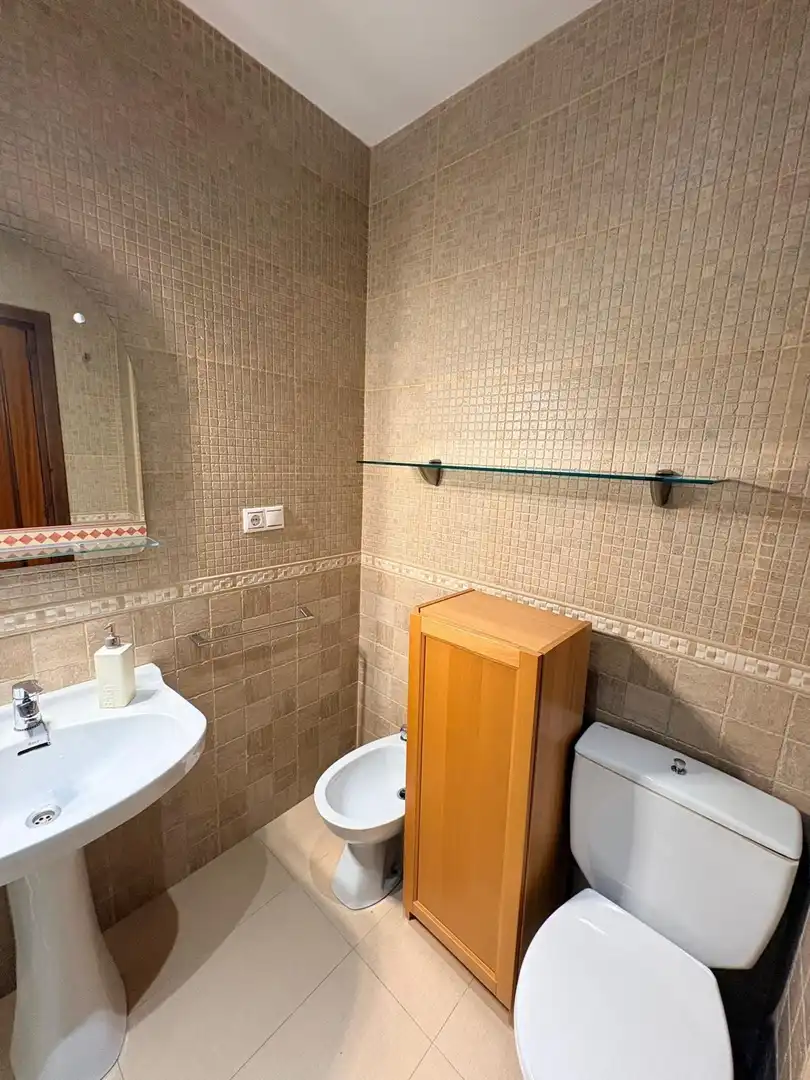 Bathroom of Flat for rent in Motril  with Air Conditioner and Balcony