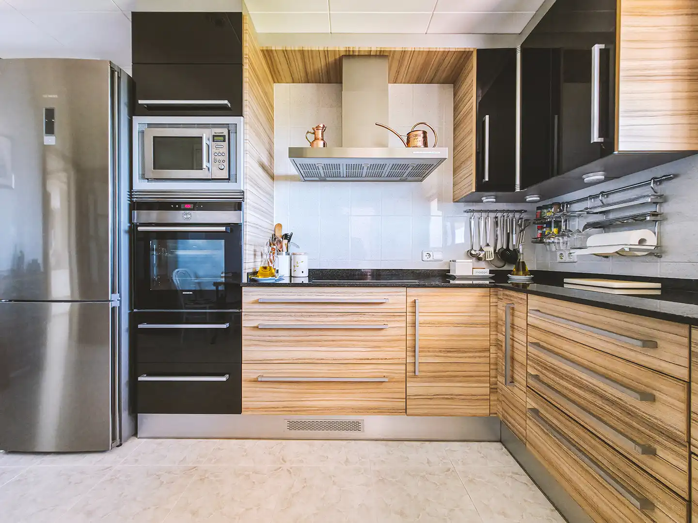 Küche von Haus oder Chalet zum Verkauf in Sant Cebrià de Vallalta mit Heizung, Privatgarten und Terrasse