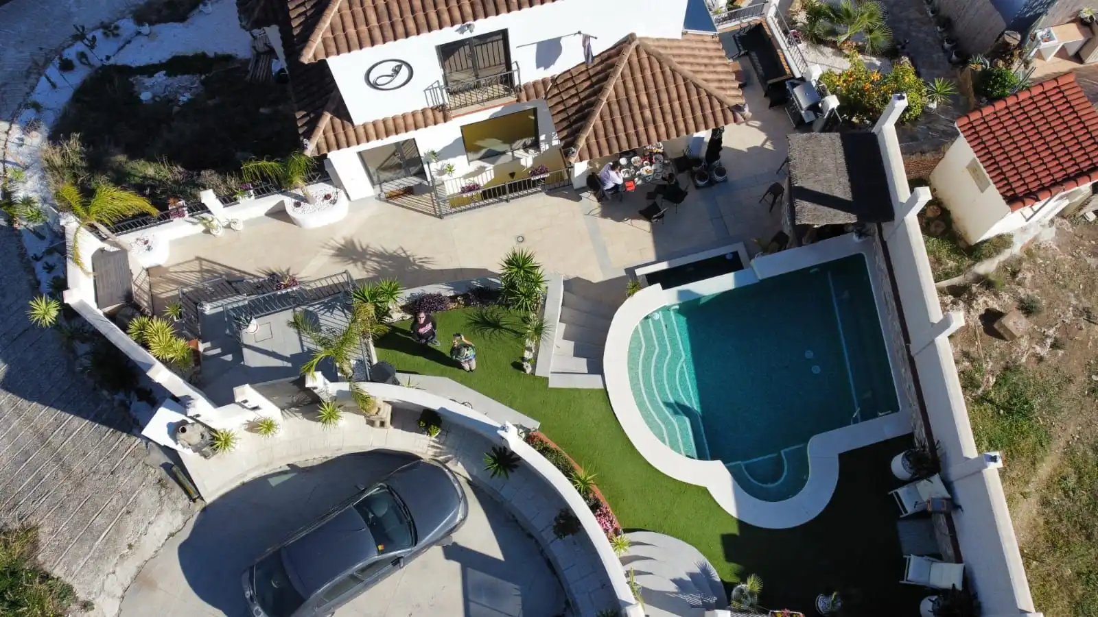 Terrassa de Casa o xalet en venda en Casarabonela amb Calefacció, Jardí privat i Terrassa